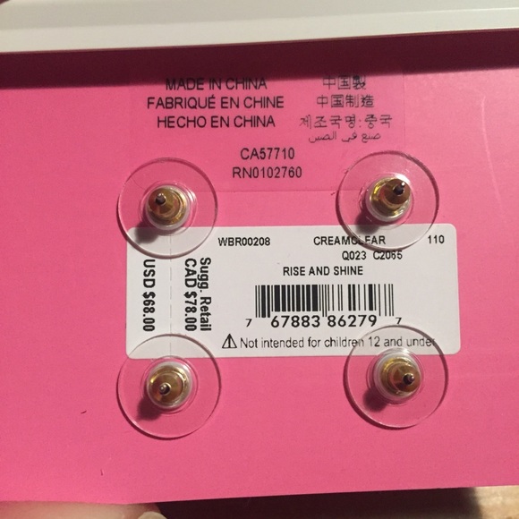 Kate Spade Rise And Shine Stud Earring Set - Picture 7 of 16